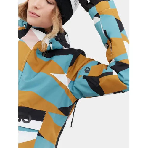 Fundango Birch ECO Logo Anorak Női Síkabát, Snowboard Kabát 245-okker