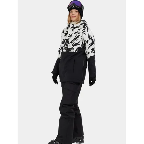 Fundango Birch ECO Logo Anorak Női Síkabát 910-black fusion