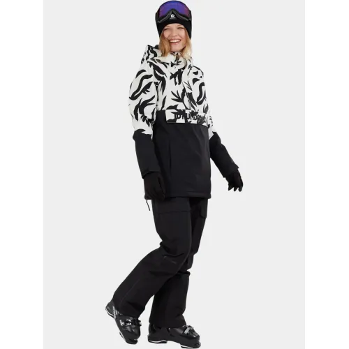 Fundango Birch ECO Logo Anorak Női Síkabát 910-black fusion