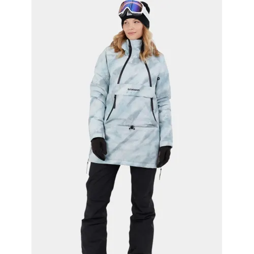 Fundango Hooper ECO Anorak Fundango Hooper ECO Anorak Női Síkabát, Snowboard Kabát 410-ice blue