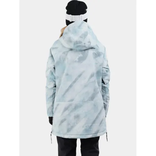 Fundango Hooper ECO Anorak Fundango Hooper ECO Anorak Női Síkabát, Snowboard Kabát 410-ice blue