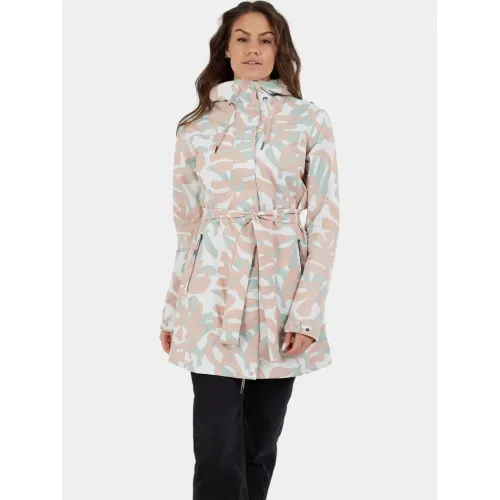 Fundango Regina II Waterproof Trench Jacket Női Utcai Kabát 310-powder