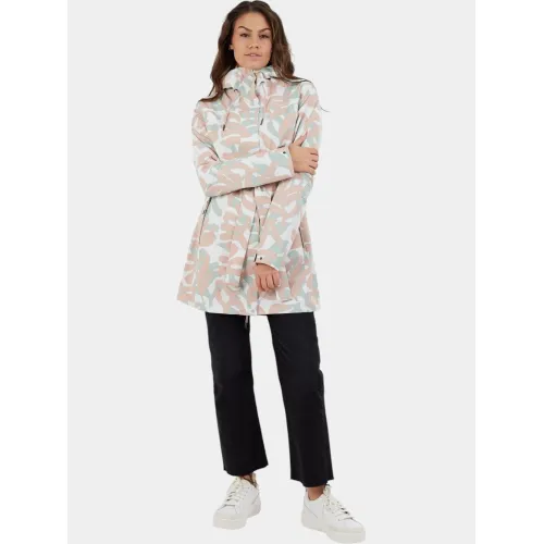 Fundango Regina II Waterproof Trench Jacket Női Utcai Kabát 310-powder