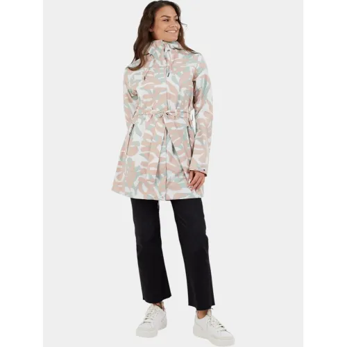Fundango Regina II Waterproof Trench Jacket Női Utcai Kabát 310-powder