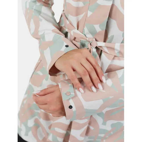 Fundango Regina II Waterproof Trench Jacket Női Utcai Kabát 310-powder