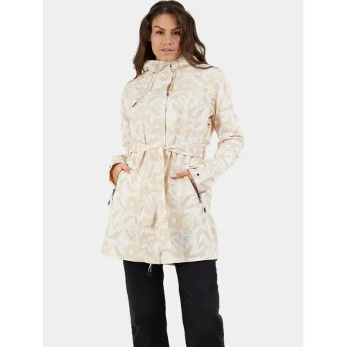 Fundango Regina II Waterproof Trench Jacket Női Utcai Kabát 323-desert rose