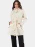 Fundango Regina II Waterproof Trench Jacket Női Utcai Kabát 323-desert rose