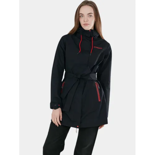 Fundango Regina II Waterproof Trench Jacket Női Utcai Kabát 480-navy