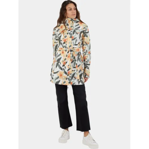 Fundango Regina II Waterproof Trench Jacket Női Utcai Kabát 522-tropical green