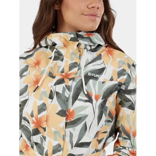 Fundango Regina II Waterproof Trench Jacket Női Utcai Kabát 522-tropical green