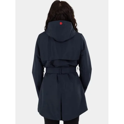 Fundango Regina III Waterproof Trench Jacket Női Utcai Kabát 480-navy