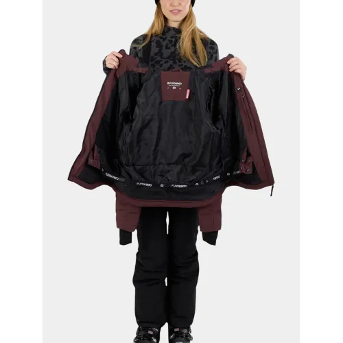 Fundango Rodney Padded Jacket Női Síkabát 391-raisin