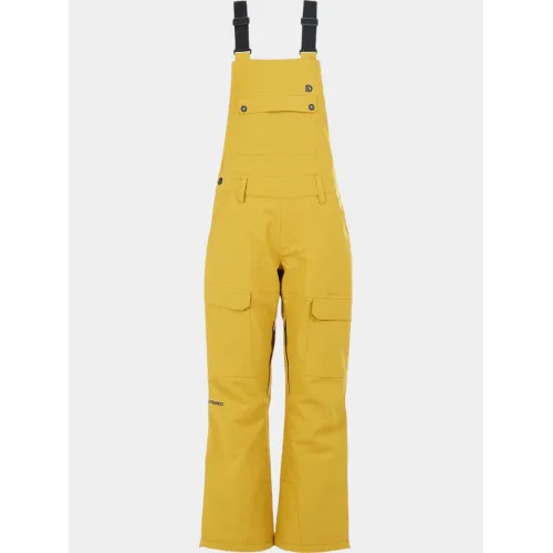 Fundango Sakura ECO Bib Pants Női Sínadrág, Snowboard Nadrág 240-mustard
