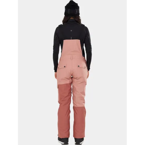 Fundango Sakura ECO Bib Pants Női Sínadrág, Snowboard Nadrág 363-orchid mist