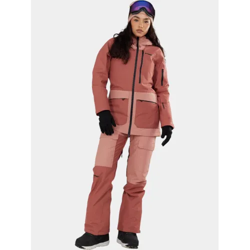 Fundango Sakura ECO Bib Pants Női Sínadrág, Snowboard Nadrág 363-orchid mist