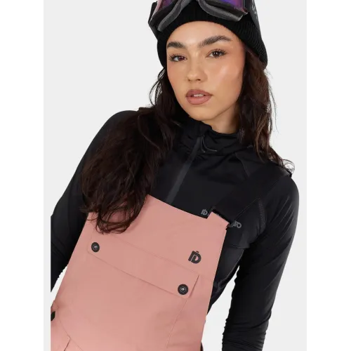 Fundango Sakura ECO Bib Pants Női Sínadrág, Snowboard Nadrág 363-orchid mist