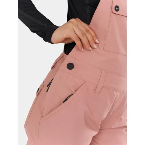 Fundango Sakura ECO Bib Pants Női Sínadrág, Snowboard Nadrág 363-orchid mist
