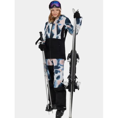 Fundango Sakura ECO Bib Pants Női Sínadrág, Snowboard Nadrág 419-vintage blue