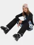 Fundango Sakura ECO Bib Pants Női Sínadrág, Snowboard Nadrág 419-vintage blue