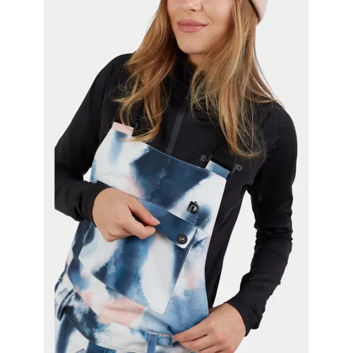 Fundango Sakura ECO Bib Pants Női Sínadrág, Snowboard Nadrág 419-vintage blue