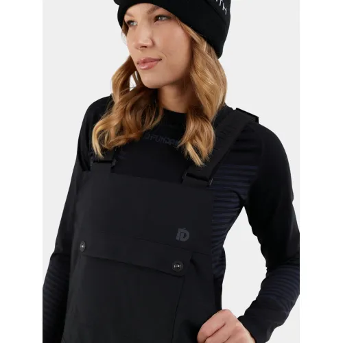 Fundango Sakura ECO Bib Pants Női Sínadrág, Snowboard Nadrág 890-black