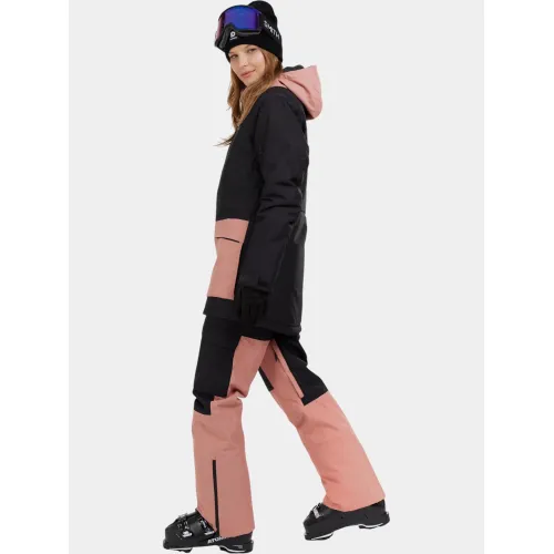 Fundango Sakura ECO Bib Pants Női Sínadrág, Snowboard Nadrág 895-coal black