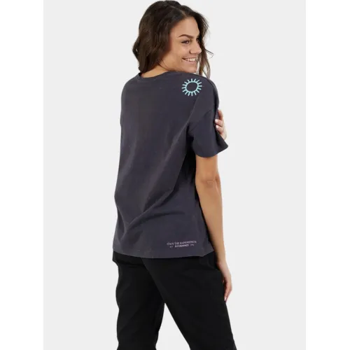 Fundango Sunshine Surf-T Női Póló 892-washed black