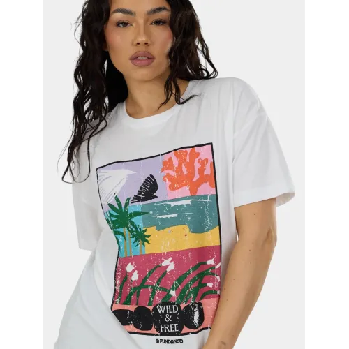 Fundango Sunshine II Surf-T Női Póló 160-wall