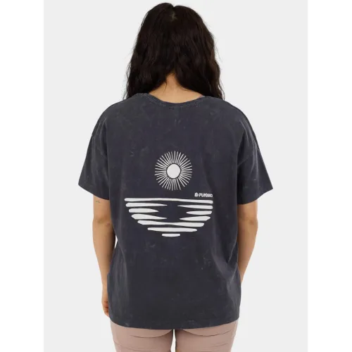 Fundango Sunshine II Surf-T Női Póló 892-washed black