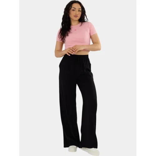 Fundango Sora Cropped T-shirt Női Póló 328-misty rose