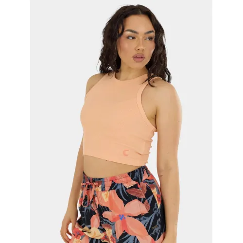 Fundango Naya Cropped Tank-T Női Póló 248-light peach