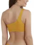 Fundango Madison One Shoulder Top Női Bikini 235-dirt yellow