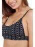Fundango Moana Bralette Top Női Bikini 894-jet black