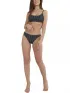 Fundango Moana Bralette Top Női Bikini 894-jet black