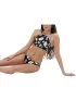 Fundango Hogg High Neck Top Női Bikini 985-morn