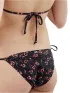 Fundango Innisfil Tie-side Bottoms Női Bikini 358-flower power