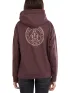 Fundango Haley Hooded Sweatshirt Női Pulóver 395-grape