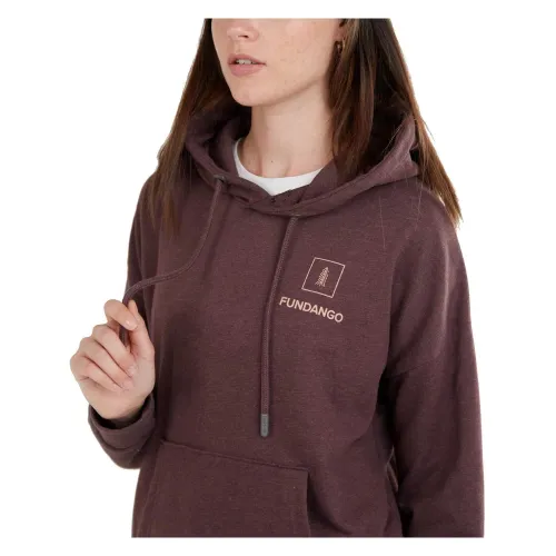 Fundango Haley Hooded Sweatshirt Női Pulóver 395-grape