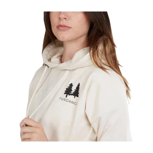 Fundango Haley Hooded Sweatshirt Női Pulóver 610-sand