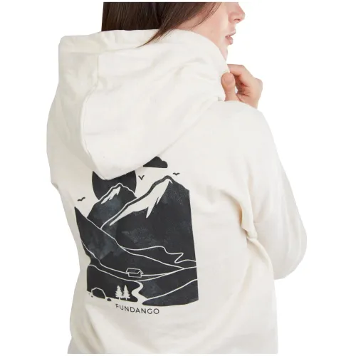 Fundango Haley Hooded Sweatshirt Női Pulóver 610-sand