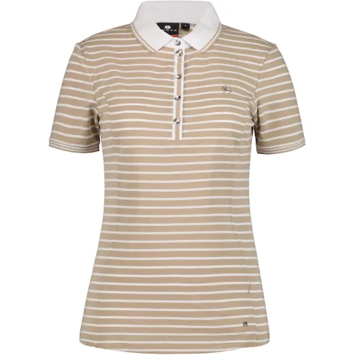 Luhta Luhta Isovuori Női Galléros Póló 040-Beige