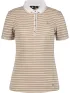 Luhta Luhta Isovuori Női Galléros Póló 040-Beige