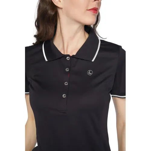 Luhta LUHTA KIVIMAA Női Galléros Póló 391-Dark Blue