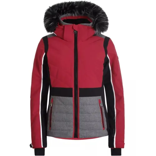 Luhta Luhta Ekois Luhta Luhta Ekois Női Síkabát, Snowboard Kabát 650-Classic Red