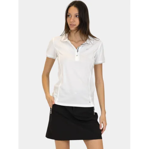 Luhta Luhta Kivimaa Luhta Luhta Kivimaa Női Galléros Póló 980-Optic White
