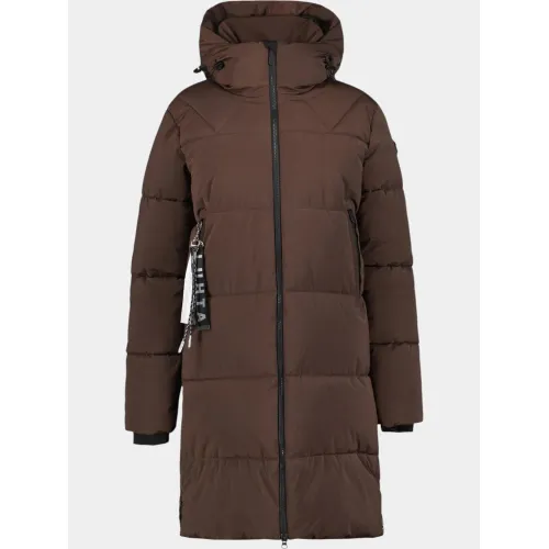 Luhta Luhta Eisele Női Utcai Kabát 190-Dark Brown