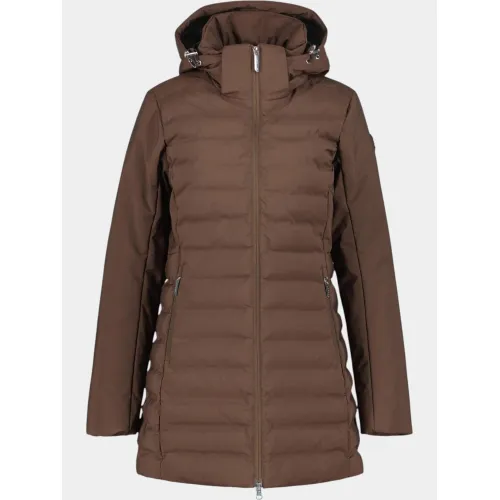 Luhta Luhta Ilomantsi Női Utcai Kabát 190-Dark Brown