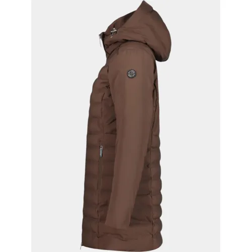 Luhta Luhta Ilomantsi Női Utcai Kabát 190-Dark Brown