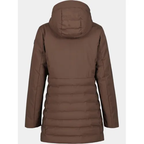 Luhta Luhta Ilomantsi Női Utcai Kabát 190-Dark Brown
