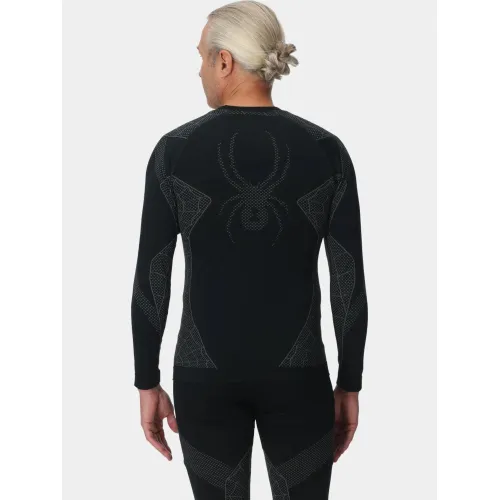 Spyder Momentum Baselayer Top Férfi Aláöltözet BLK-Black